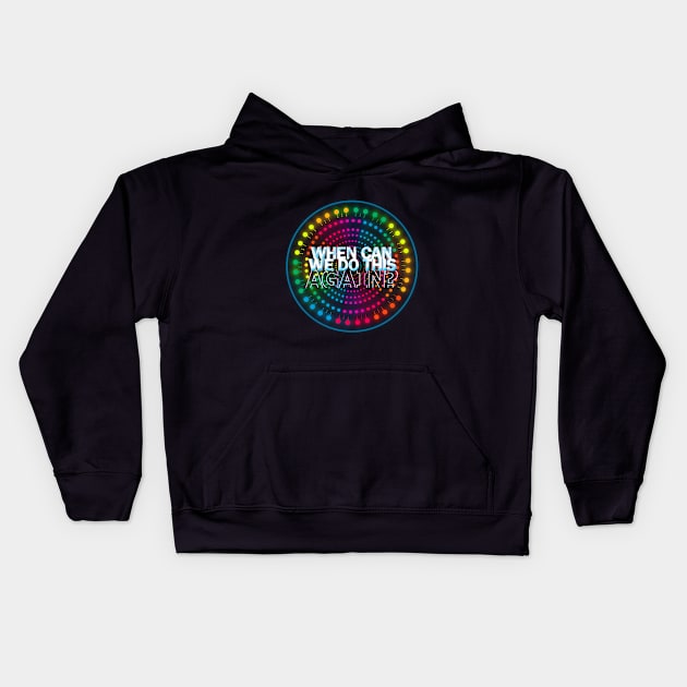 Paint the Night Kids Hoodie by designering_sarah